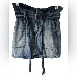 Free People Jean Skirt Sz 4